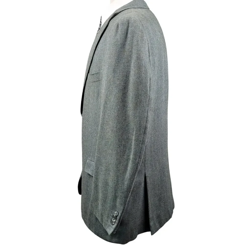 Ermenegildo Zegna 48R Swiss Blazer Quiet Luxury Old Money Tailored Menswear